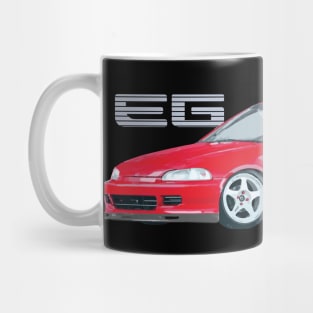 EG CIVIC HATCH Formula Red Mug